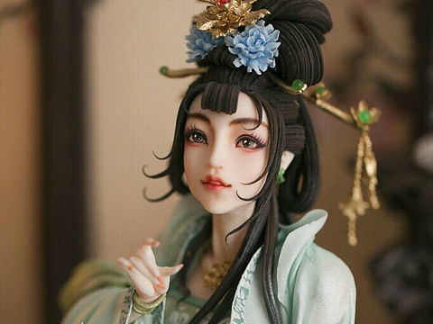 翻糖人偶蛋糕作品武则天