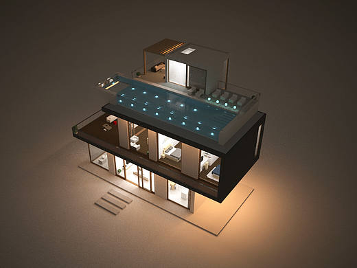 像素体建筑