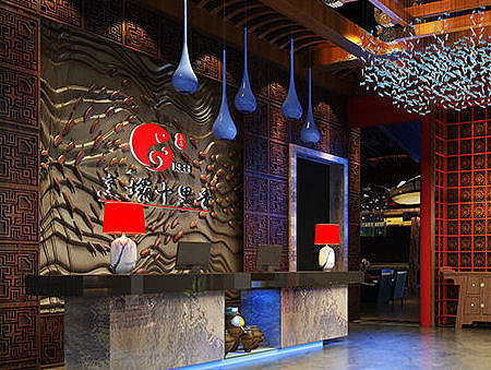 【甘孜十里香酒楼】-眉山专业特色酒楼设计-眉山专业酒楼设计公司（个人主页-ZMjE0OTQ0Mjg=） - 家装设计 - 站酷设计师眉山商业装修设计原创素材 - 站酷ZCOOL