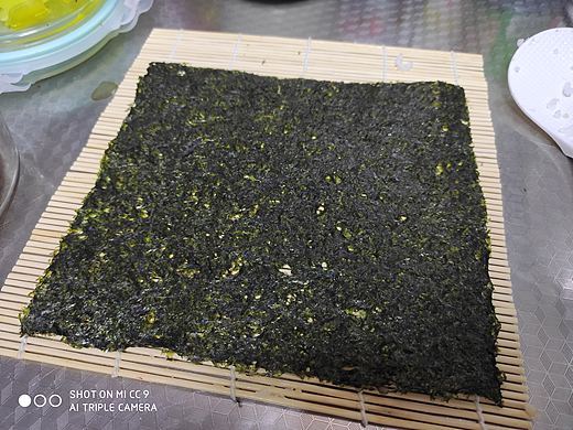 韩国紫菜包饭制作