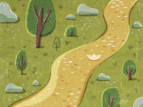 绿色家园—风景小画