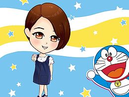 手绘Q版卡通人物