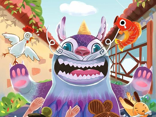 兒童商業(yè)插畫(huà)（個(gè)人主頁(yè)-ZMTQwOTU1OTY=） - 商業(yè)插畫(huà) - 站酷設(shè)計(jì)師大麥設(shè)計(jì)工作室原創(chuàng)素材 - 站酷ZCOOL