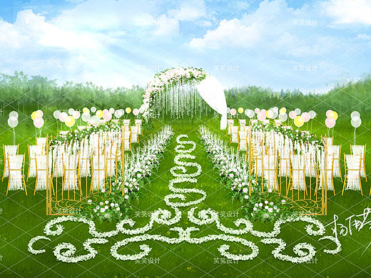婚礼效果图（个人主页-ZMjM4ODQzMDA=） - 舞台美术 - 站酷设计师笑笑婚礼设计原创素材 - 站酷ZCOOL