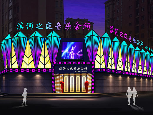 刺激你每一处感观的时尚娱乐会所设计