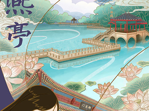 中国风 城市印象一惠州