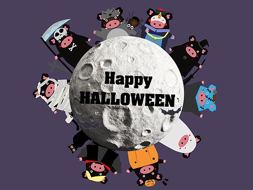 电影『坏蛋必须死』万圣节小黑猪