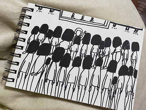 人海泛泛 请你务必望向我