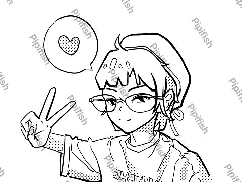 接稿！（点进来画风多多！彩色黑白平涂厚涂！）（个人主页-ZNTczMjQ2MzY=） - 新锐潮流插画 - 站酷设计师pipifish原创素材 - 站酷ZCOOL