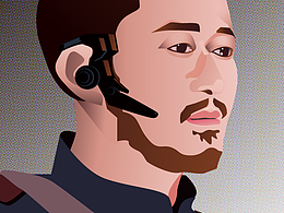 插画剪纸风C4D练手