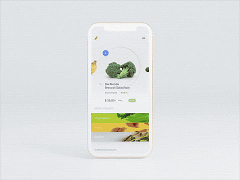 华膳ai识别菜品动效概念设计