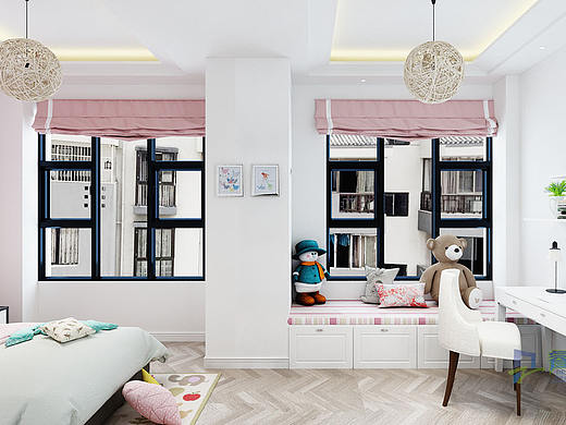 女孩房（个人主页-ZMjE0NjM4NDg=） - 家装设计 - 站酷设计师桃子味硬糖原创素材 - 站酷ZCOOL