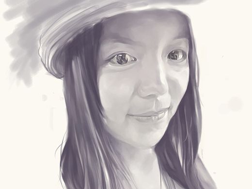 黑白头像小练习