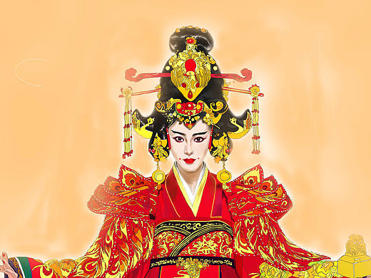 随意画的的武媚娘