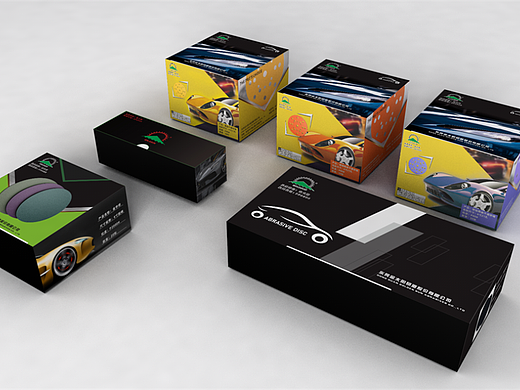 包装盒设计及效果图