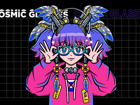 16天训练营作业，宇宙眼镜女孩