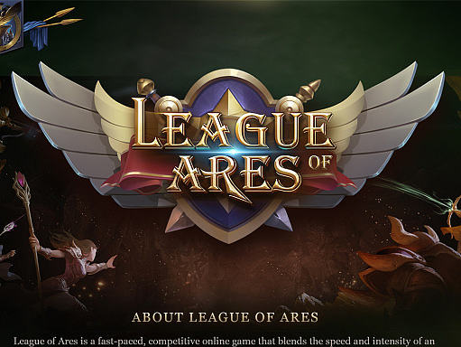 《LEAGUE  OF  ARES》游戏UI