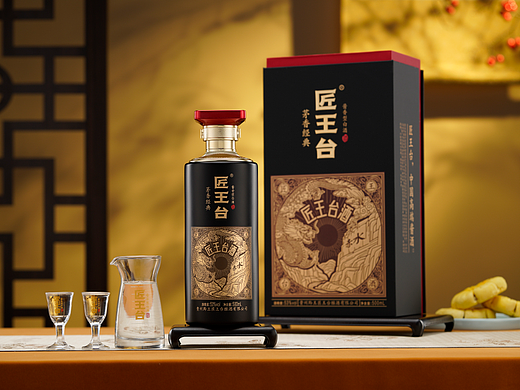 白酒拍摄案例｜匠王台白酒场景展示拍摄