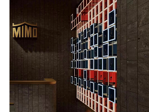 亚克力背景墙盒子 ~