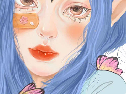 美女插画