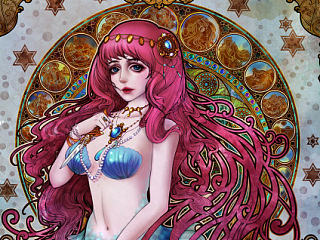 ❤小美人鱼（个人主页-ZNjA3MjcxMg==） - 商业插画 - 站酷设计师珈弥音原创素材 - 站酷ZCOOL