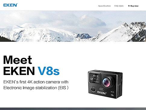 MEET V8S  / Action Camera 运动相机