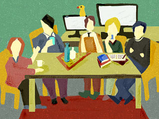 喝茶（個人主頁-ZNzQyODU2OA==） - 藝術(shù)插畫 - 站酷設(shè)計師吳視設(shè)計原創(chuàng)素材 - 站酷ZCOOL