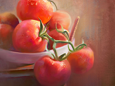 前两张是画照片的 后两张是临摹的