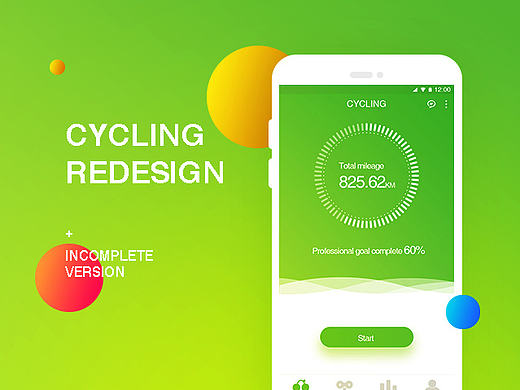 Cycling app设计