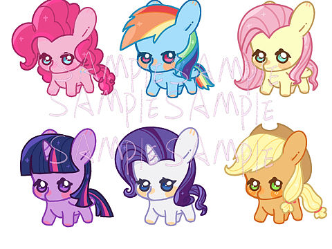 小马宝莉m6（个人主页-ZNTg4OTU0OTI=） - 其他动漫 - 站酷设计师茉莉乌龙我爱喝原创素材 - 站酷ZCOOL