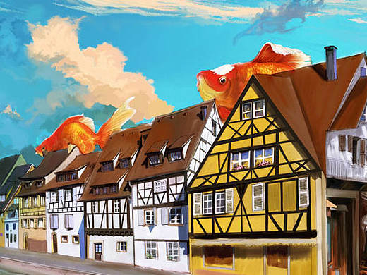 故事繪本1（個人主頁-ZMjA1ODE3MDA=） - 兒童插畫 - 站酷設(shè)計師逗號君原創(chuàng)素材 - 站酷ZCOOL