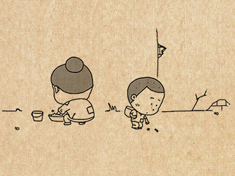 小明漫画——感动中国