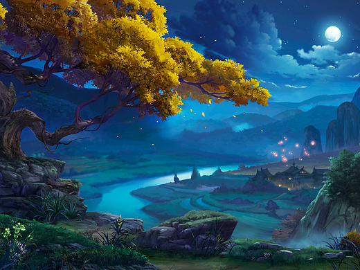 最近的做的几张动画场景