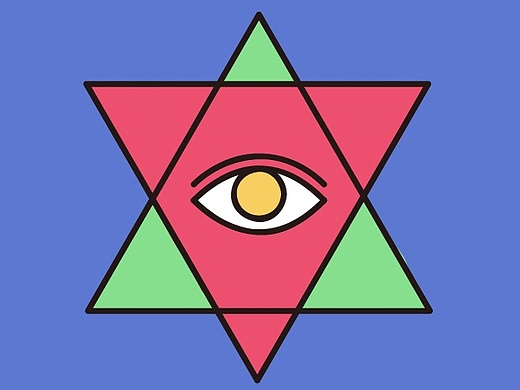 上帝之眼 logo设计