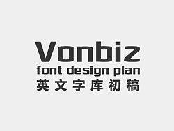 vonbiz英文字体计划