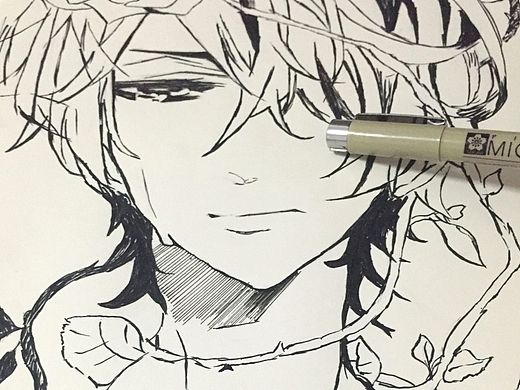 再次拿起画笔，原来刻在脑海里