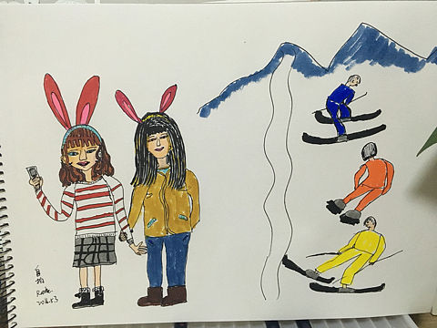 记忆是活的照片是死的