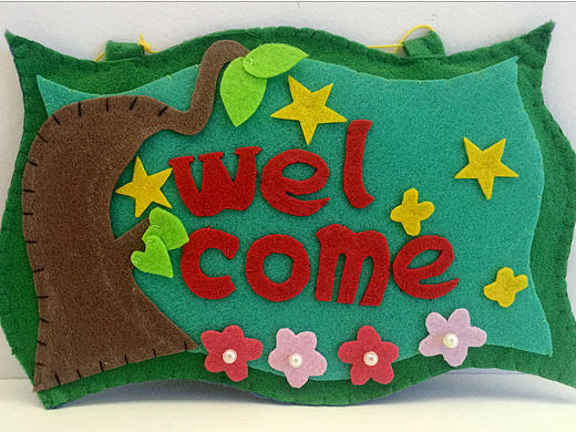 纯手工缝制——不织布与羊毛毡