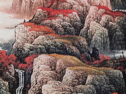 四尺整张现货，1384900牛鸿亮作品6642