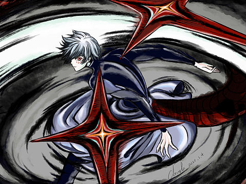 半創(chuàng)作練習(xí)-金木研（個(gè)人主頁(yè)-ZNDIzNDY4NDg=） - 創(chuàng)作習(xí)作 - 站酷設(shè)計(jì)師CloudDai原創(chuàng)素材 - 站酷ZCOOL