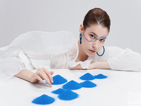 blue