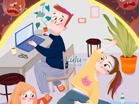 新冠病毒退散！