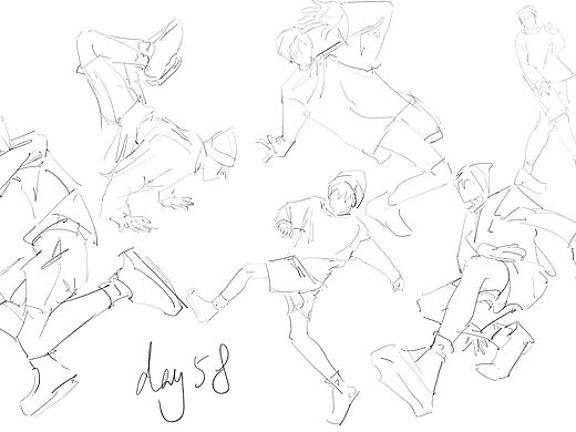 #速写60天挑战赛# day58@速写班长