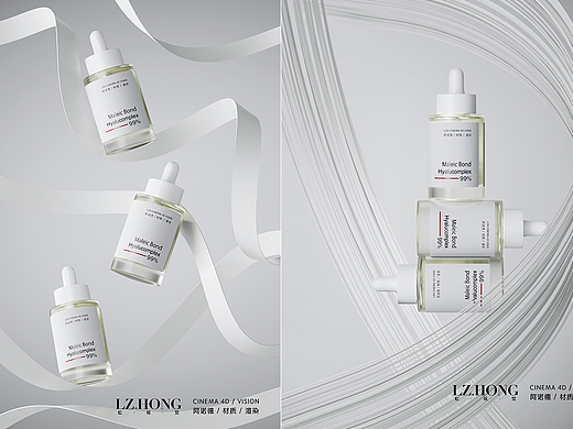 一组很冷淡的美妆