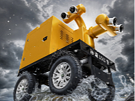 抢险泵车详情页:3D渲染+AI润色