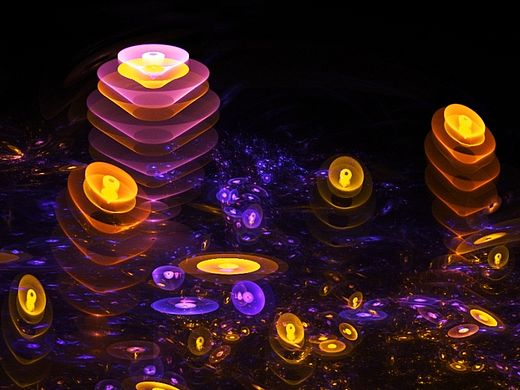 7月分形，炎热的夏天让自己安静