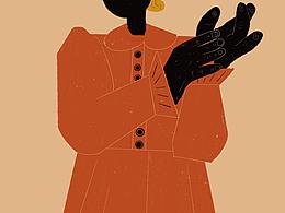 扁平風插畫練習