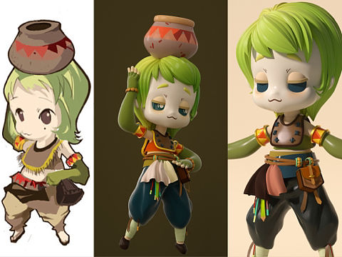 来自部落的小朋友