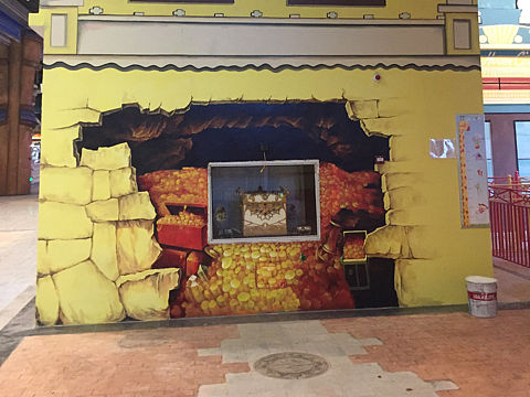 郑州银基冰雪世界彩绘