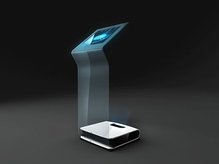 产品概念设计_Holo Terminal 全息触控屏